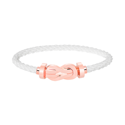 [Shinejoy]CHANCE LARGE 8 FIGURE BUCKLE NO DIAMOND BRACELET ROSE GOLD