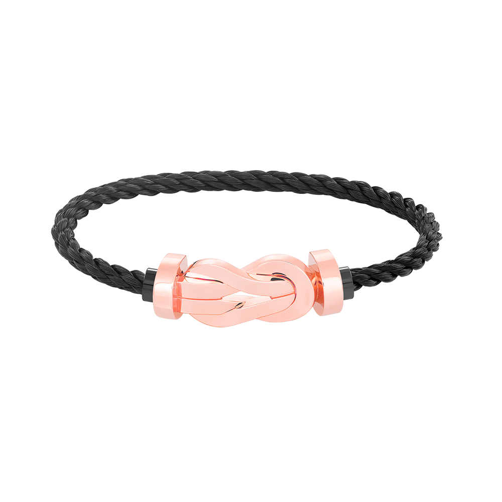 [Shinejoy]CHANCE LARGE 8 FIGURE BUCKLE NO DIAMOND BRACELET ROSE GOLD