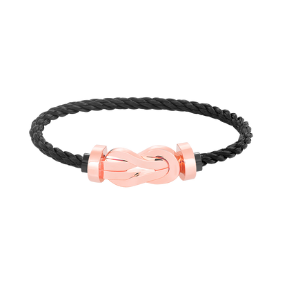 [Shinejoy]CHANCE LARGE 8 FIGURE BUCKLE NO DIAMOND BRACELET ROSE GOLD