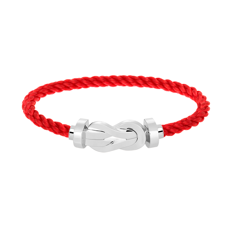 [Shinejoy]CHANCE LARGE 8 FIGURE BUCKLE NO DIAMOND BRACELET SILVER