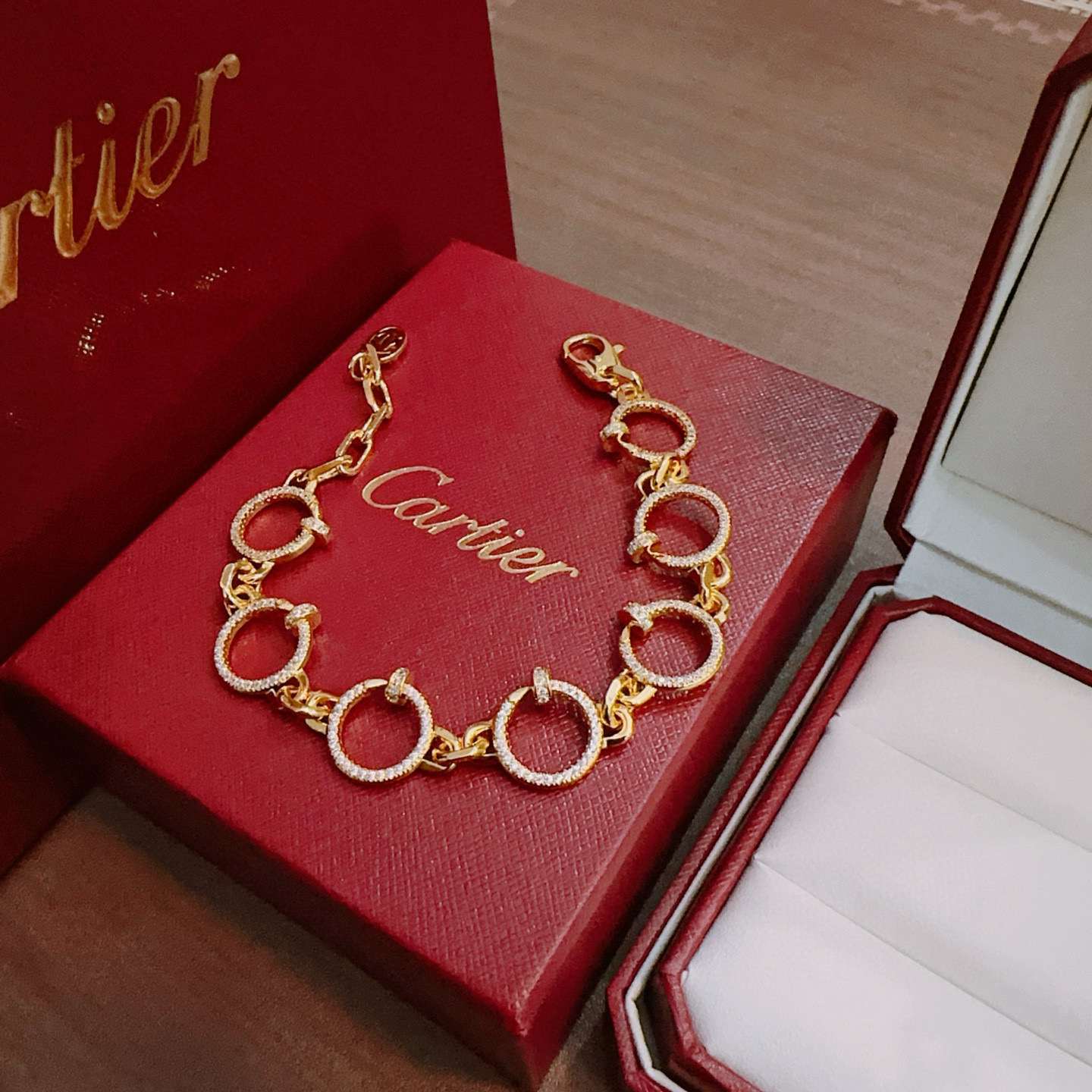 [shinejoy Jewelry] LOVE&JUSTE BRACELET DIAMONDS
