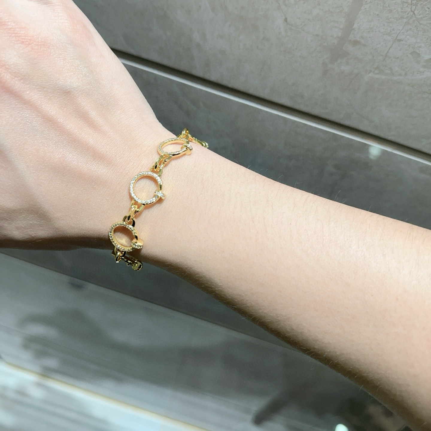 [shinejoy Jewelry] LOVE&JUSTE BRACELET DIAMONDS