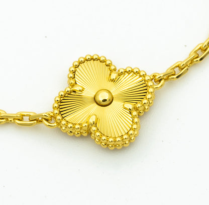 [⭐Shinejoy] COLLECTION BRACELET LASER 5 MOTIFS CLOVER