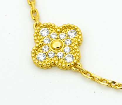 [⭐Shinejoy] COLLECTION BRACELET LASER 5 MOTIFS CLOVER
