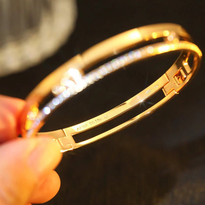 [Shinejoy]Move Romane Diamond Bangle Bracelet