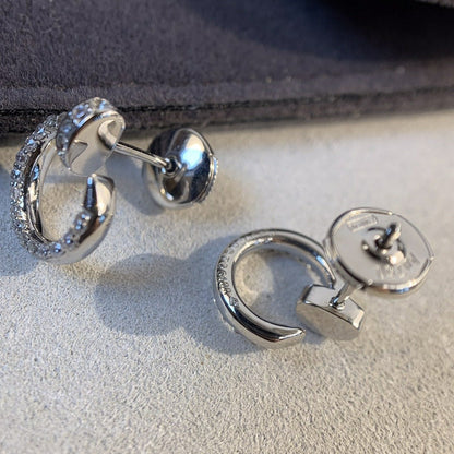 [Shinejoy]JUSTE EARRINGS SILVER DIAMONDS