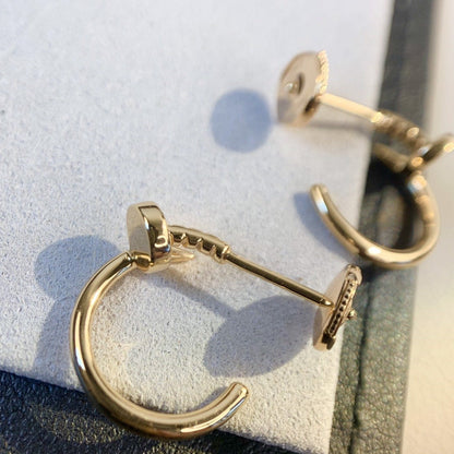 [Shinejoy]JUSTE EARRINGS PINK GOLD