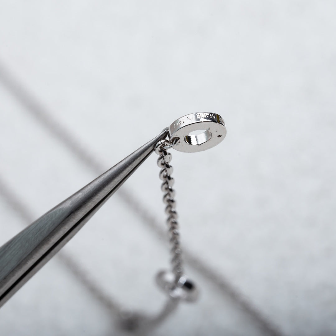 [Shinejoy]PARENTESI NECKLACE SILVER