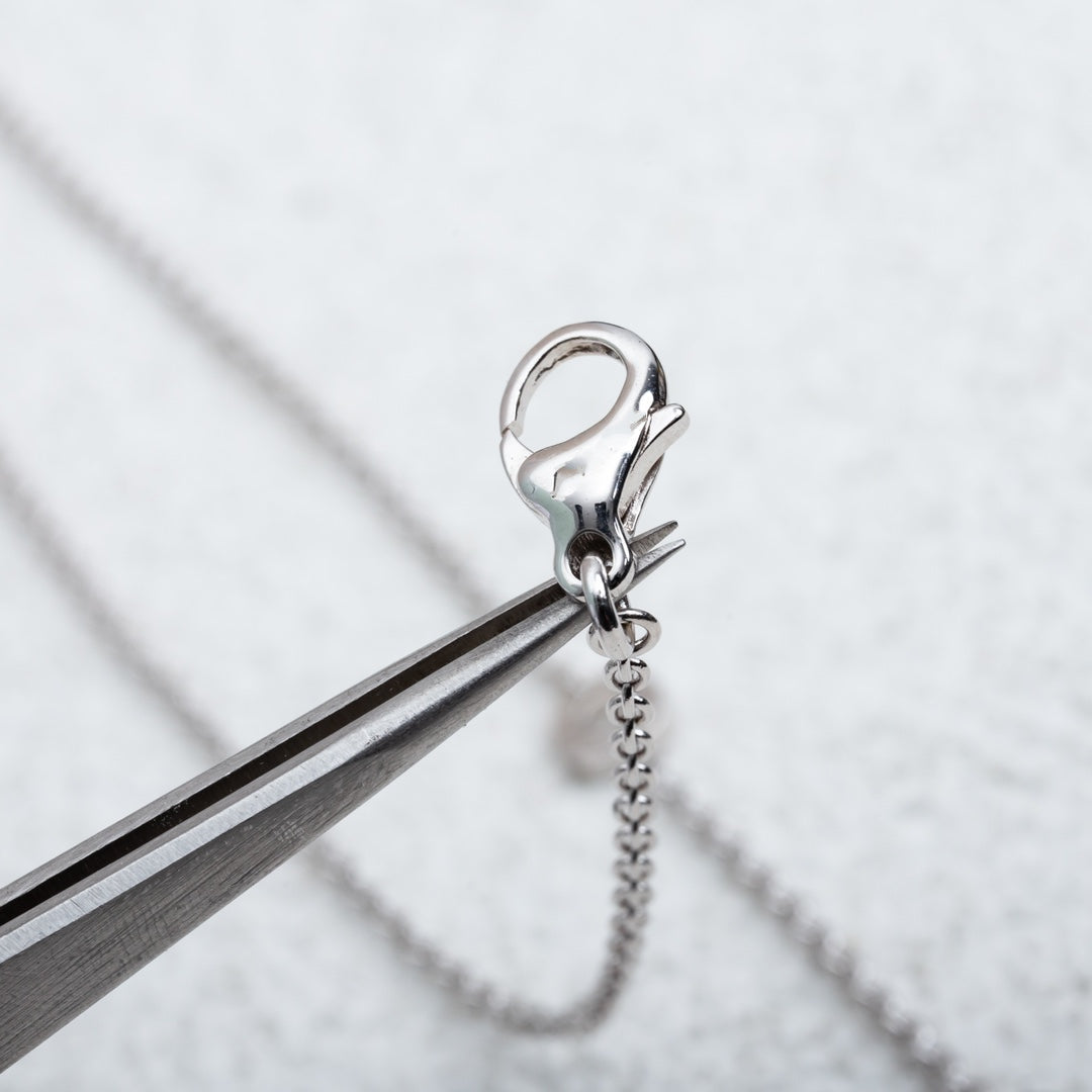 [Shinejoy]PARENTESI NECKLACE SILVER