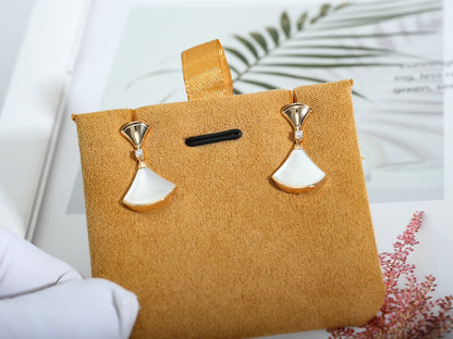 [Shinejoy]DREAM MOP PINK GOLD EARRINGS
