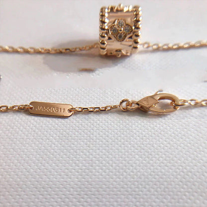 [Shinejoy]PERLEE PEDANT NECKLACE GOLD / ROSE GOLD