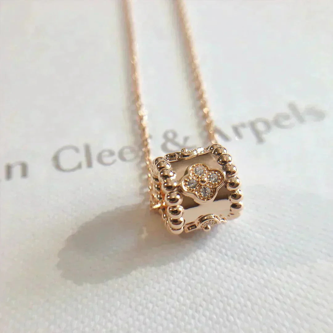 [Shinejoy]PERLEE PEDANT NECKLACE GOLD / ROSE GOLD