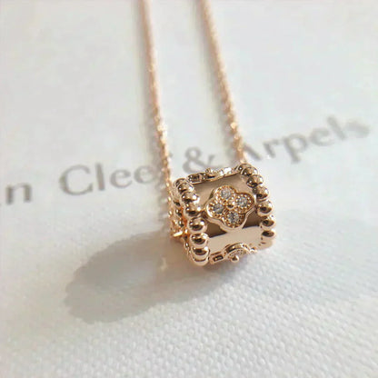 [Shinejoy]PERLEE PEDANT NECKLACE GOLD / ROSE GOLD