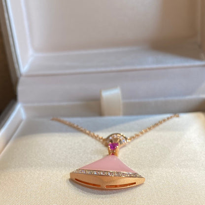 [Shinejoy]DREAM NECKLACE PINK OPAL