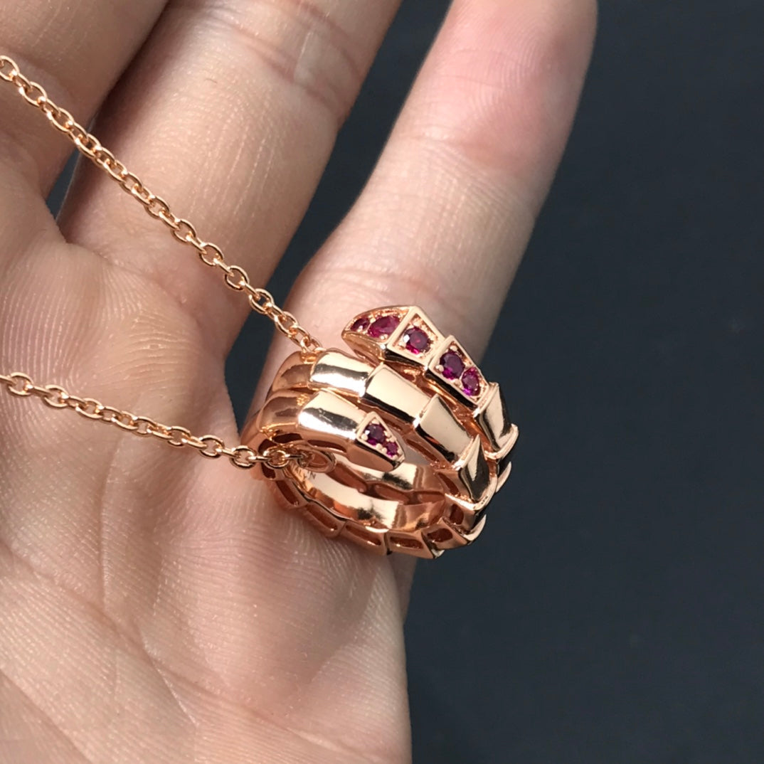 [Shinejoy]SERPENTI PEDANT NECKLACE