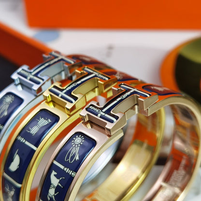 [Shinejoy]H COUVERTURES DARK BLUE BRACELET