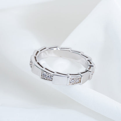 [Shinejoy]SERPENTI RING SILVER  3MM