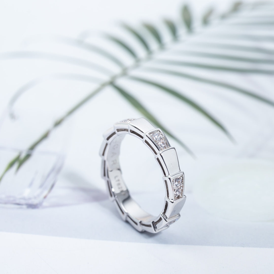 [Shinejoy]SERPENTI RING SILVER  3MM