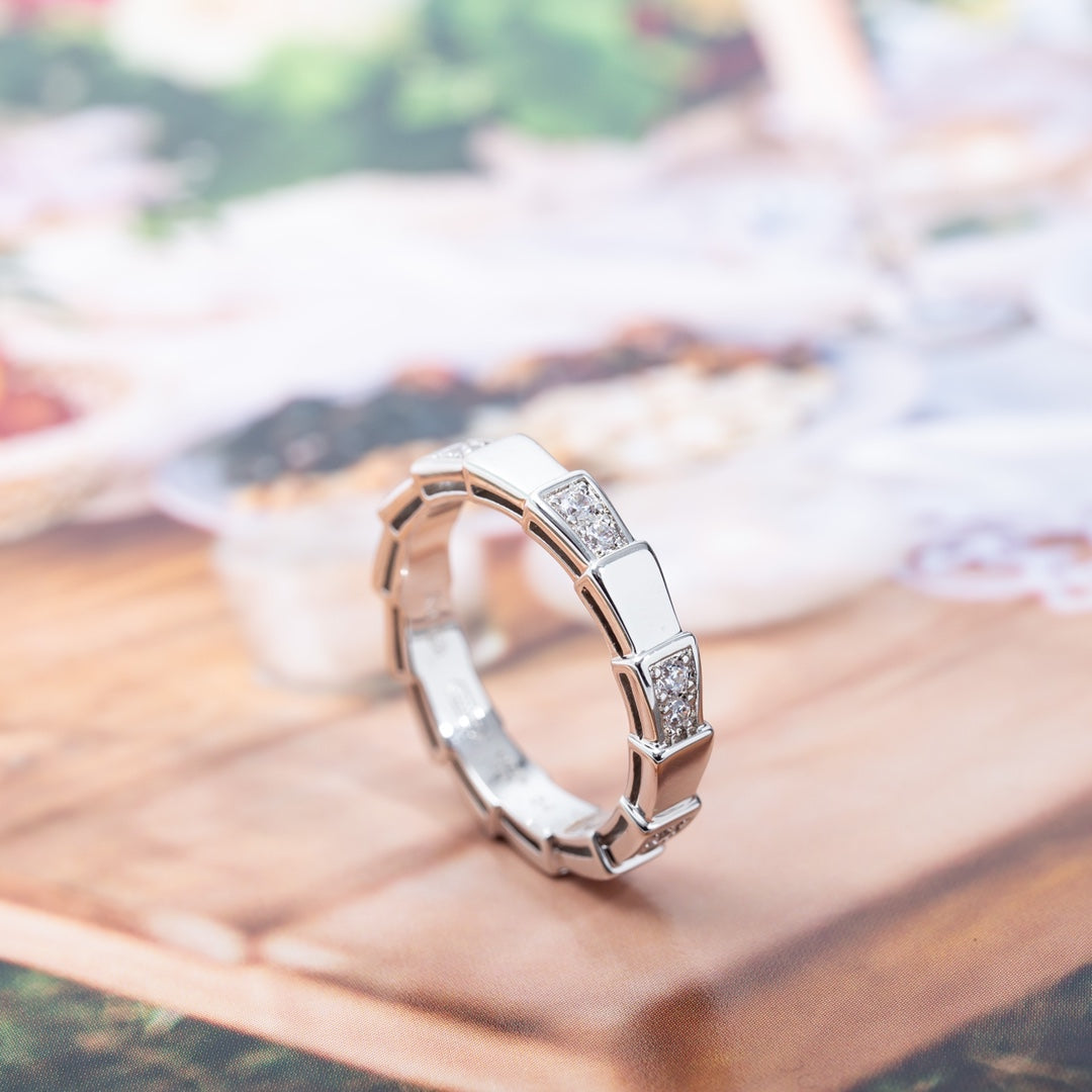 [Shinejoy]SERPENTI RING SILVER  3MM