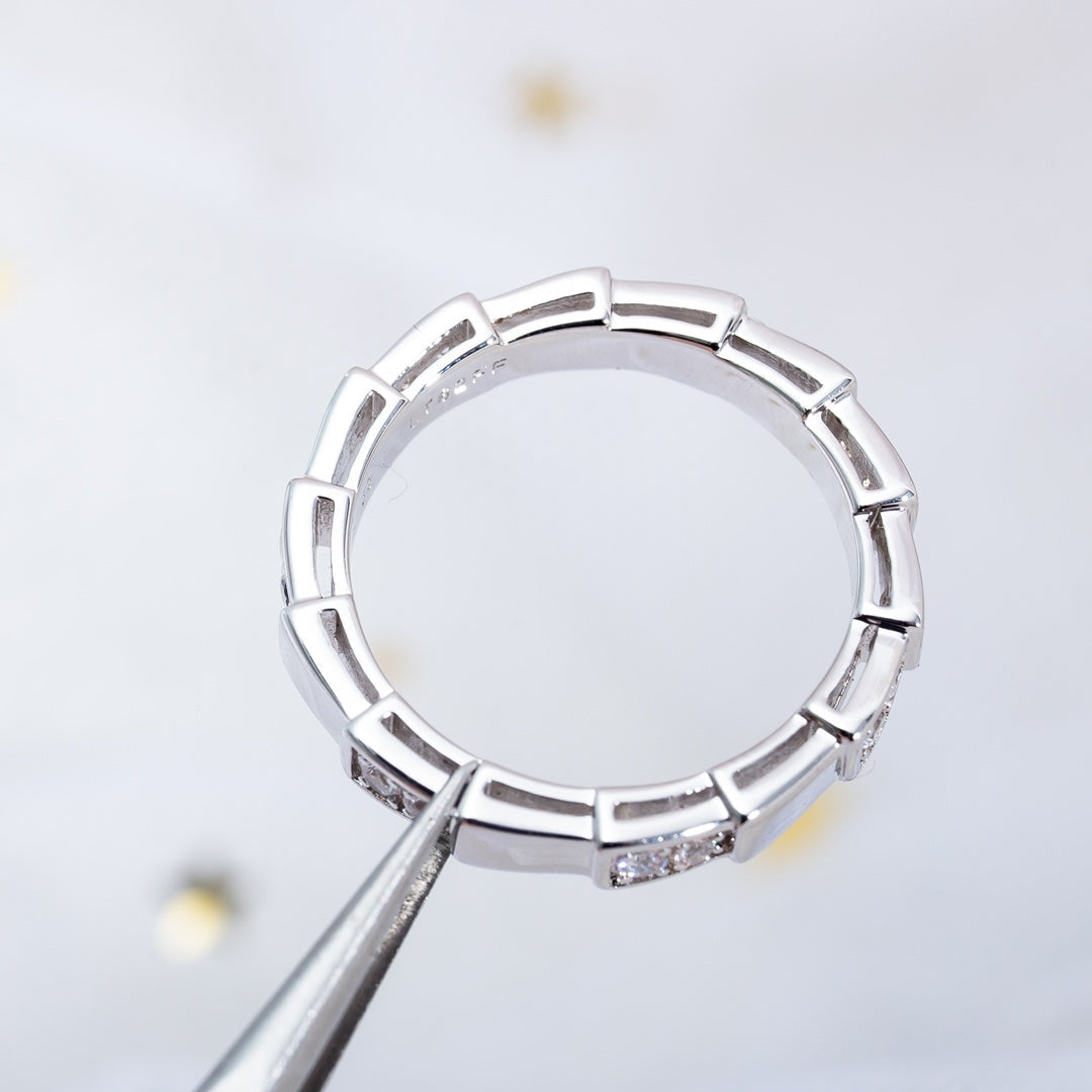 [Shinejoy]SERPENTI RING SILVER  3MM