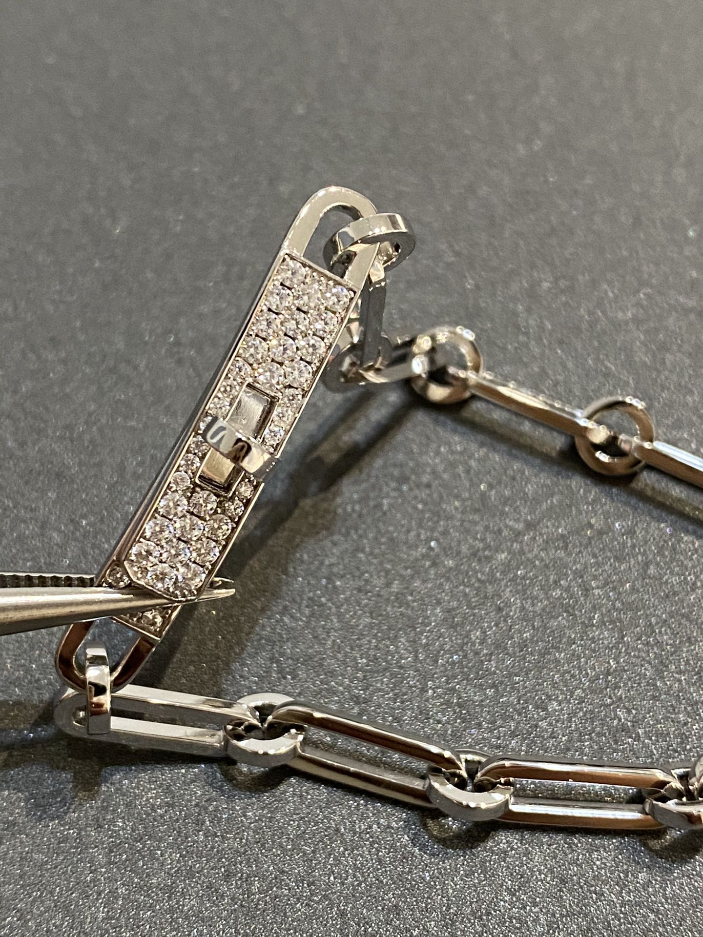 [Shinejoy]CHAINE BRACELET SMALL MODEL DIAMOND