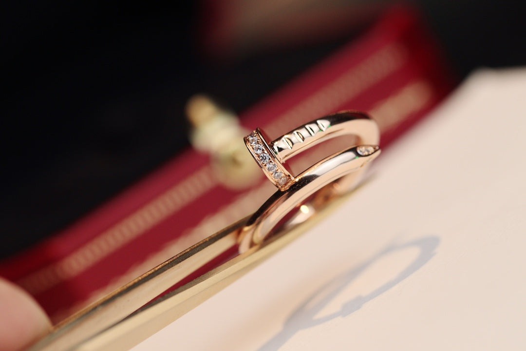 [Shinejoy]JUSTE RING 2.65MM PINK GOLD DIAMOND