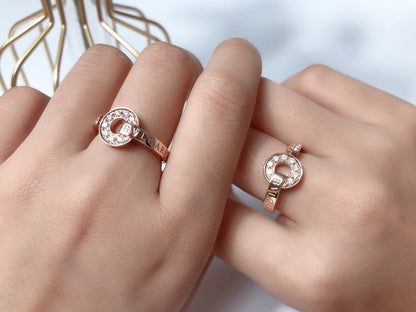 [Shinejoy]DREAM RING DIAMOND PINK GOLD