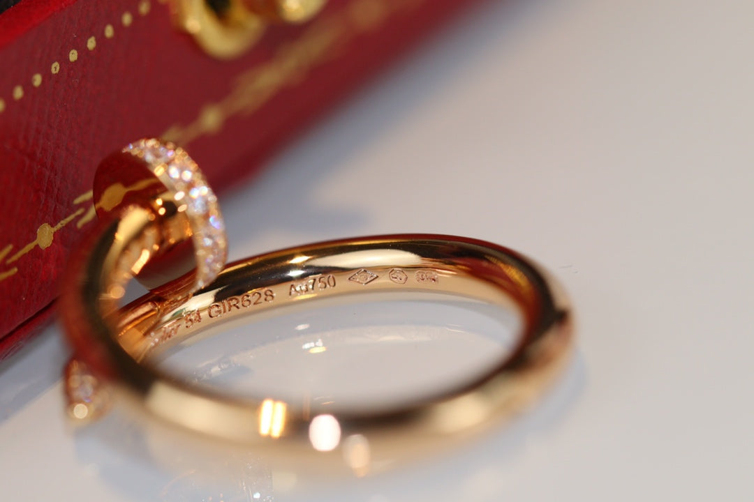 [Shinejoy]JUSTE RING 2.65MM GOLD DIAMOND