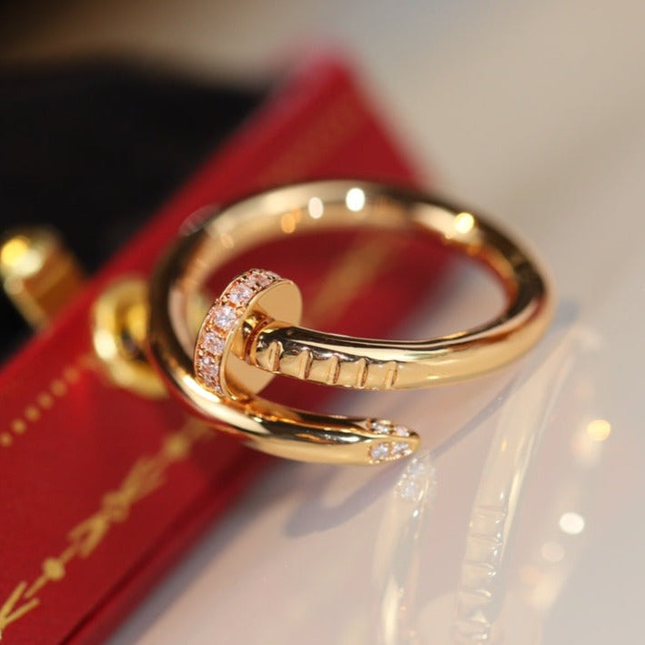 [Shinejoy]JUSTE RING 2.65MM GOLD DIAMOND