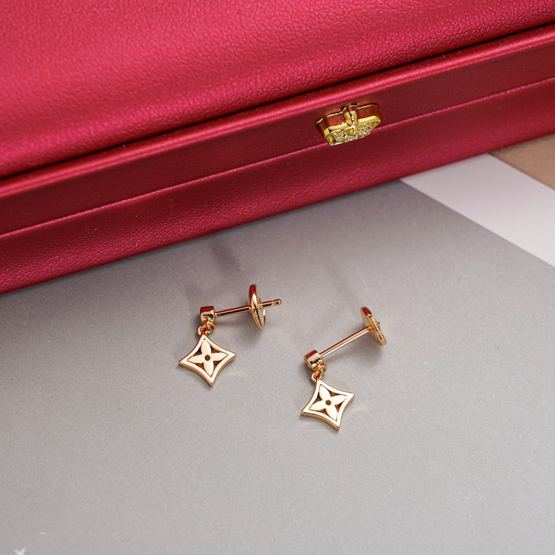 [Shinejoy]STAR EARRINGS GOLD