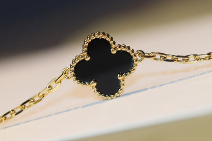 [Shinejoy]CLOVER 20 MOTIFS ONYX ROSE GOLD