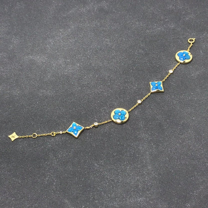 [Shinejoy]STAR AND SUN TURQUOISE 4 MOTIFS 3 DIAMONDS
