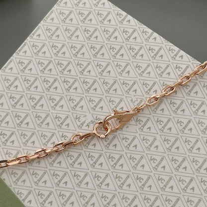 [Shinejoy]LUCKY SPRING 15 MOTIFS ROSE GOLD NECKLACE