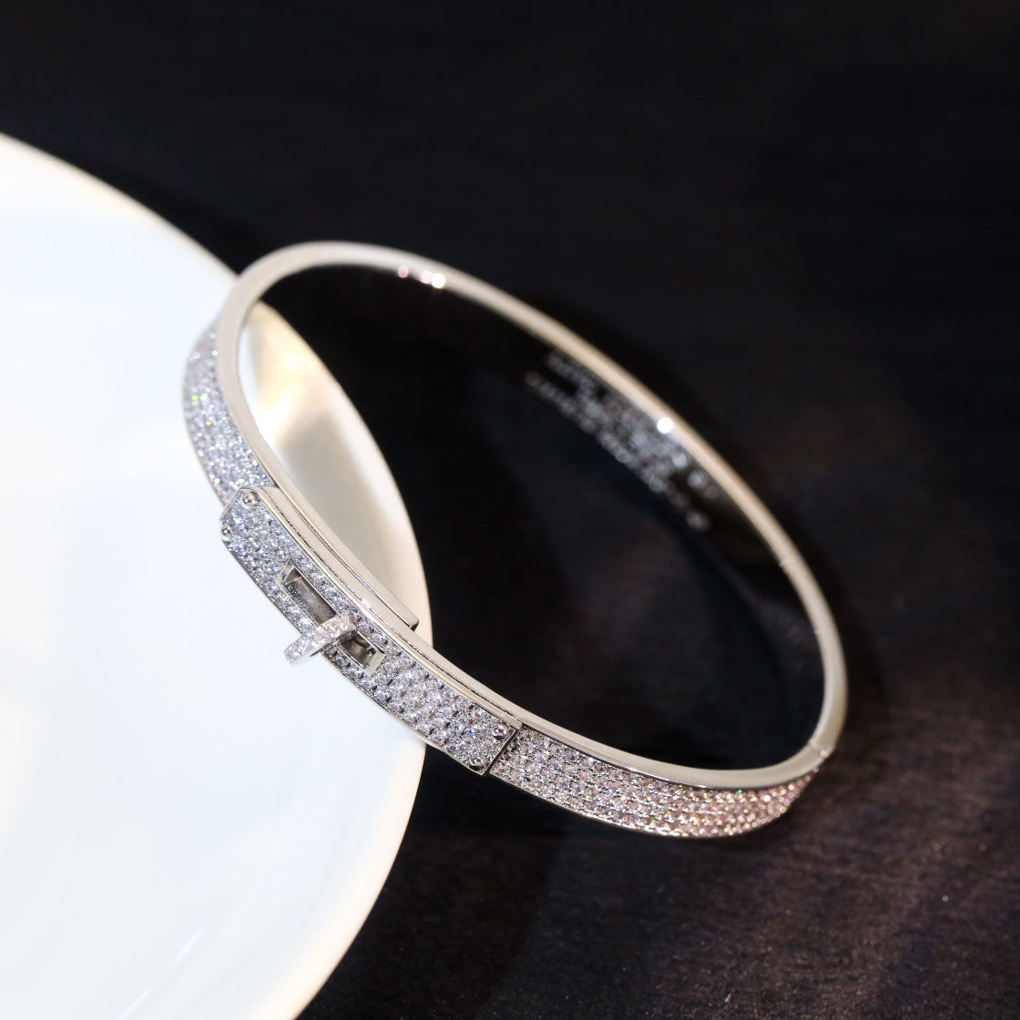 [Shinejoy]KELLY BRACELET DIAMOND PAVED