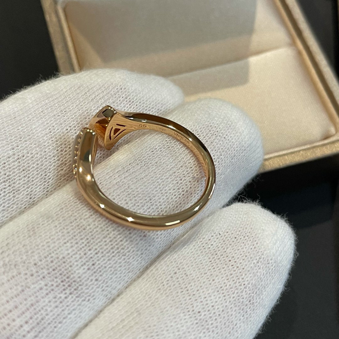 [Shinejoy]DREAM MOP DIAMOND OPEN RING