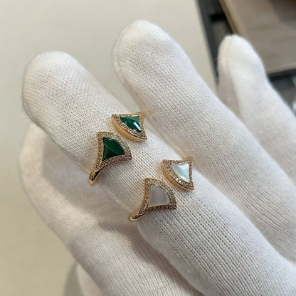 [Shinejoy]DREAM MOP DIAMOND OPEN RING