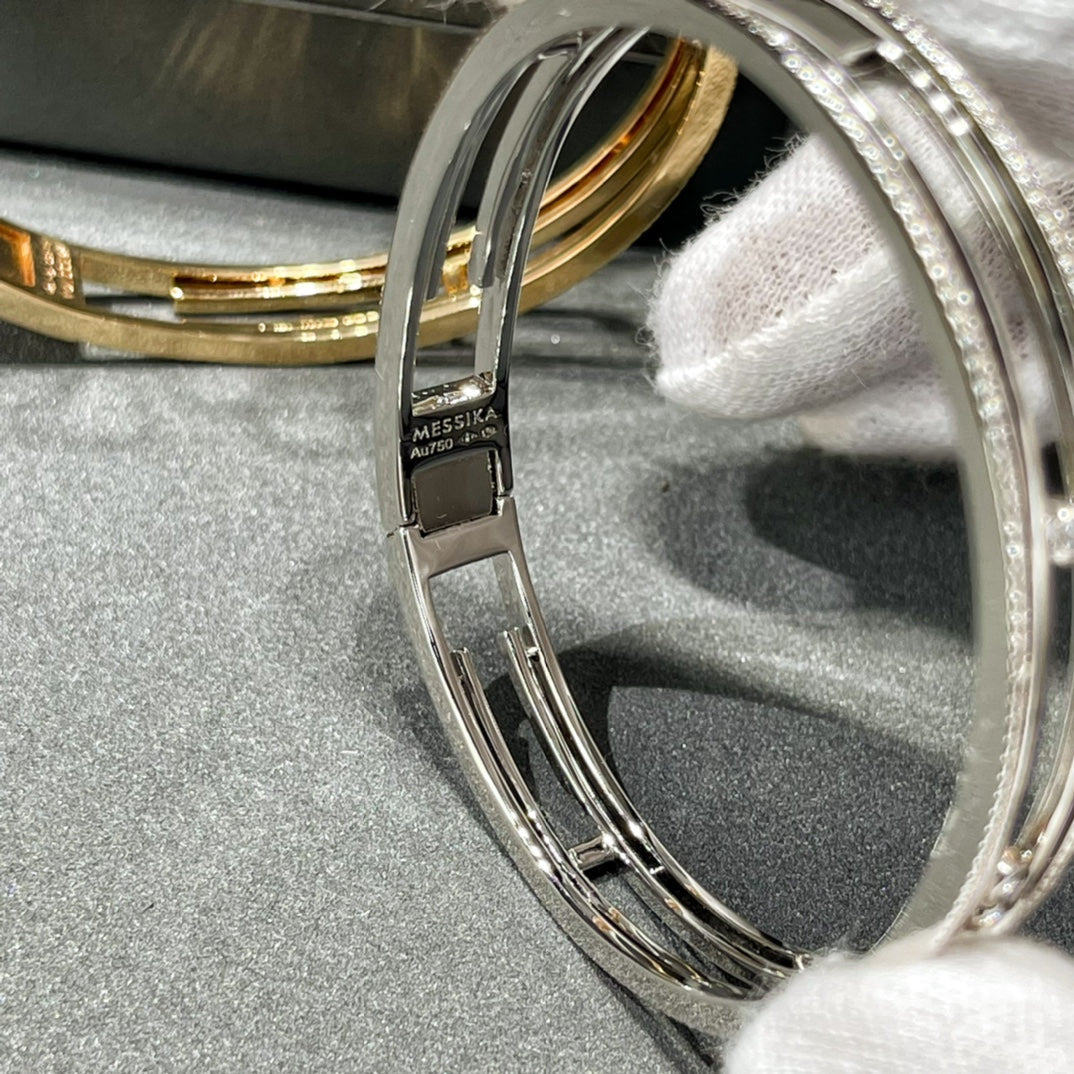 [Shinejoy]MOVE 10TH PAVED DIAMOND BRACELET