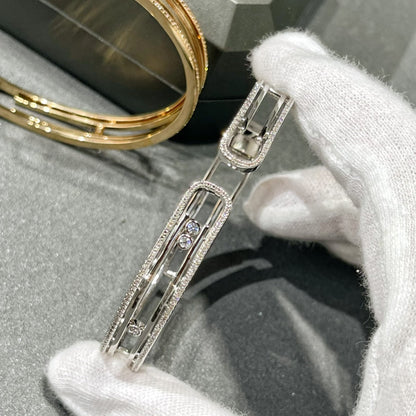 [Shinejoy]MOVE 10TH PAVED DIAMOND BRACELET