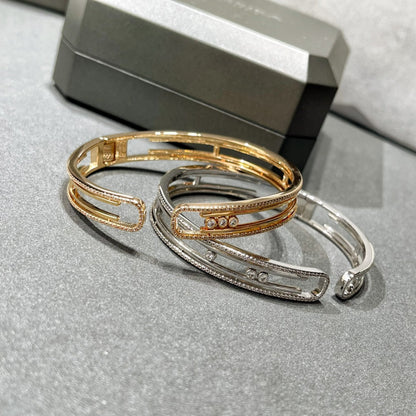 [Shinejoy]MOVE 10TH PAVED DIAMOND BRACELET