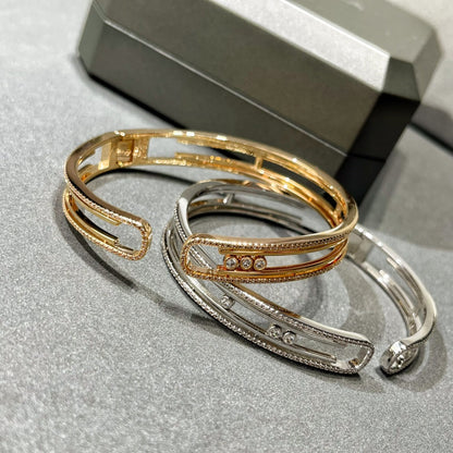 [Shinejoy]MOVE 10TH PAVED DIAMOND BRACELET