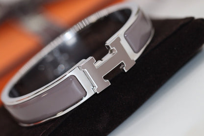 [Shinejoy]H BRACELET 12MM BROWN