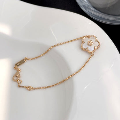 [Shinejoy]LUCKY SPRING ROSE GOLD MOP BRACELET