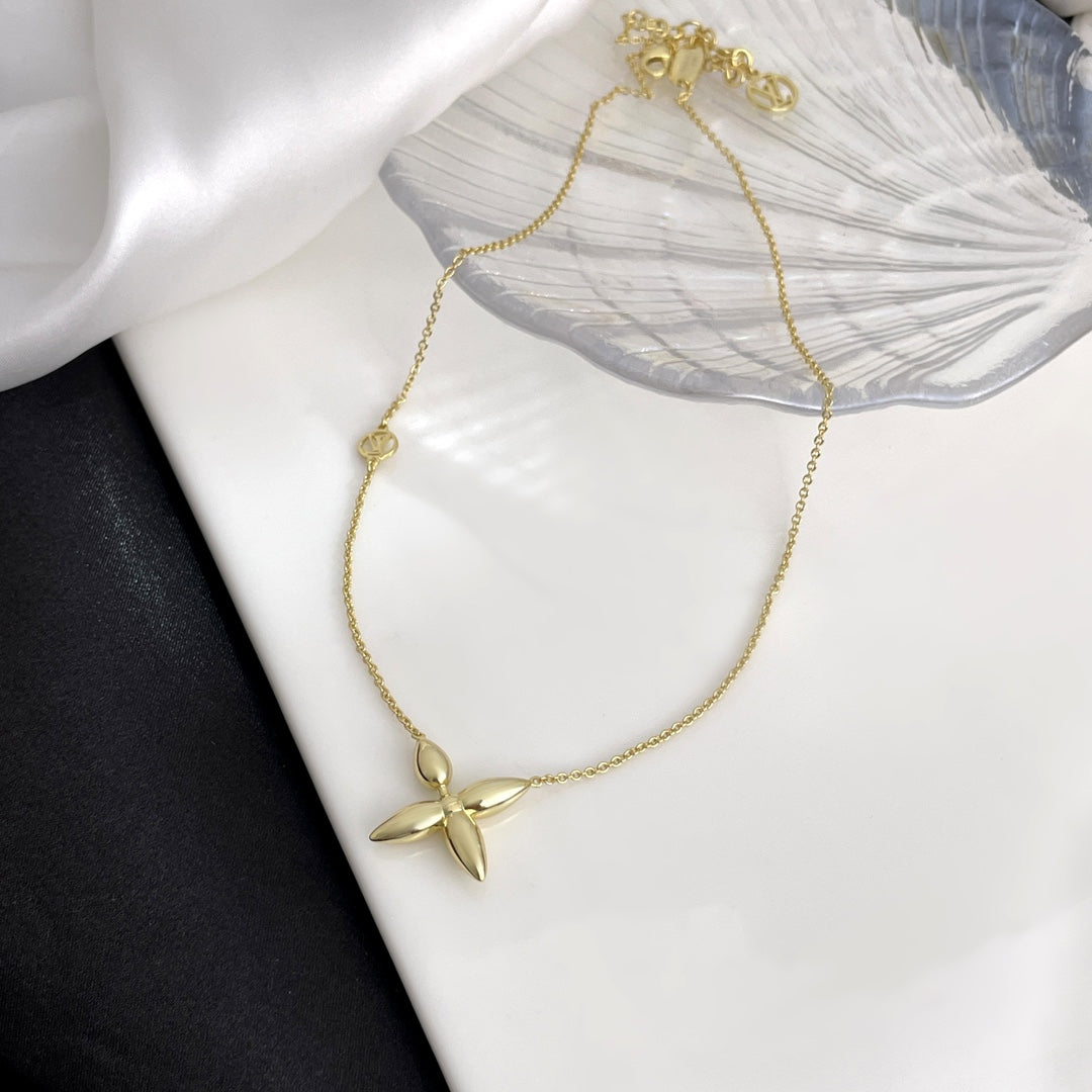 [Shinejoy]LOUISETTE GOLD NECKLACE