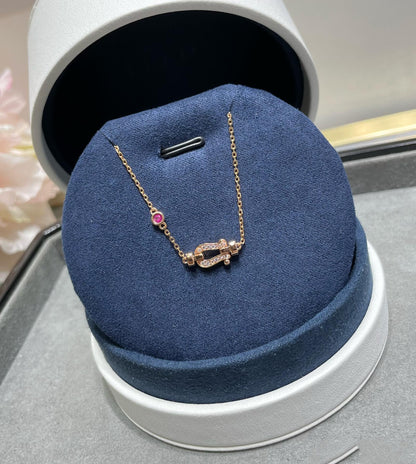 [Shinejoy]FORCE 10 DIAMOND CHAIN LINK PINK GOLD BRACELET