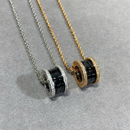 [Shinejoy]ZERO 1 DIAMOND CERAMIC NECKLACE