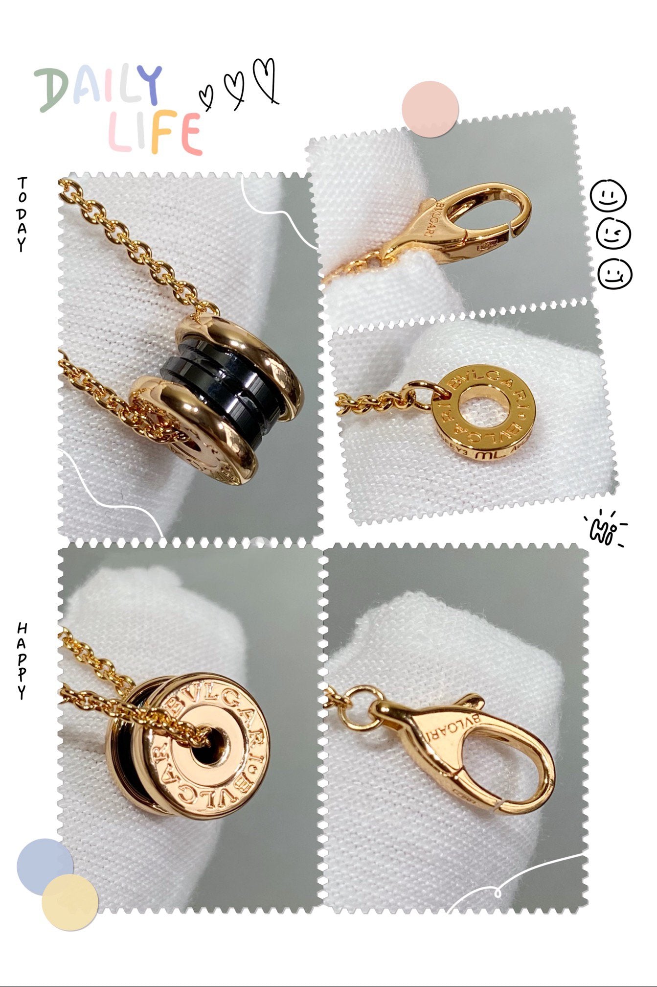 [Shinejoy]ZERO 1 CERAMIC MINI NECKLACE