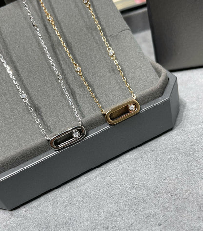 [Shinejoy]MOVE UNO DIAMOND NECKLACE