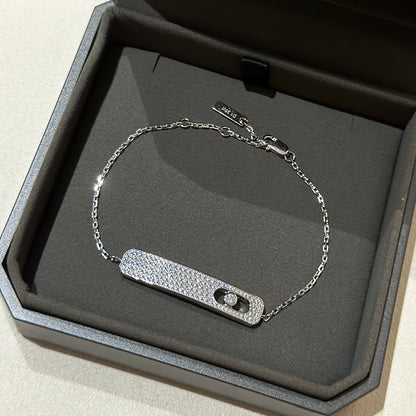 [Shinejoy]MOVE CLASSIQUE DIAMOND PAVED BRACELET