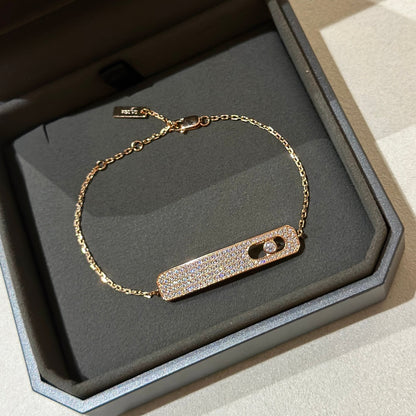 [Shinejoy]MOVE CLASSIQUE DIAMOND PAVED BRACELET