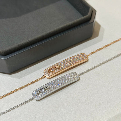 [Shinejoy]MOVE CLASSIQUE DIAMOND PAVED BRACELET